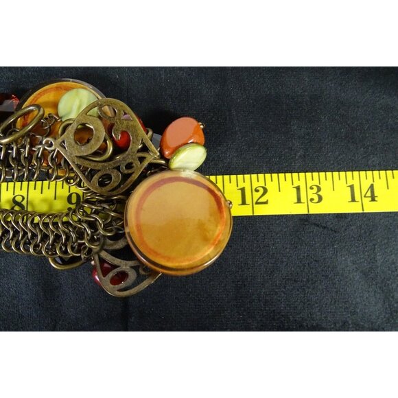 Chico's Chunky Tribal Boho Leather Cord - Picture 4 of 4